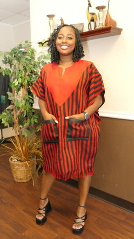 ASO-OKE  SHORT DRESS