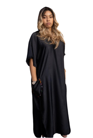 Hoodie Silk Kaftan